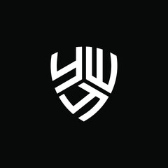 YWY letter logo design on white background. YWY creative initials letter logo concept. YWY letter design.  - obrazy, fototapety, plakaty