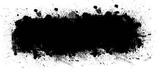 Grunge urban background. Vector. Textured banner . Overlay distress shape . Simply place texture over any object to create grungy effect . Abstract,splattered , dirty,poster for your design. 