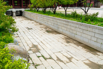 韓国のソウルの観光名所を旅行している風景 A scene from a trip to a tourist attraction in Seoul, South Korea.