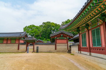 韓国のソウルの観光名所を旅行している風景 A scene from a trip to a tourist attraction in Seoul, South Korea.