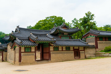 韓国のソウルの観光名所を旅行している風景 A scene from a trip to a tourist attraction in Seoul, South Korea.