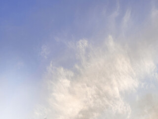 Obraz premium clouds in the sky in summer