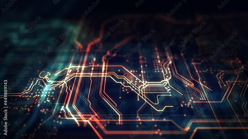 Poster Technology background/Technology background of the abstract computer motherboard, can be used in the description of technological processes, science.