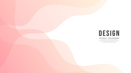 Abstract Pink Color background, Pink swaying curves stacked on a white background. , Flat Modern design for presentation , illustration Vector EPS 10
