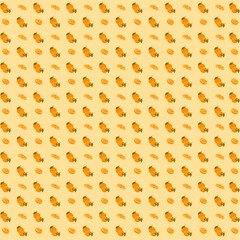 Orange seamless pattern