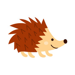 Hedgehog in a doodle style. 
