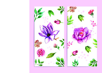 floral card home decoration floral flower