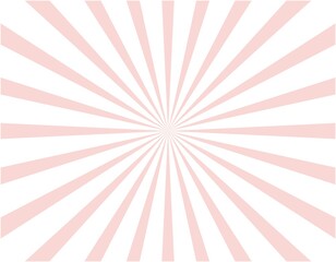 集中線01_01（よく目立つピンクの集中線）