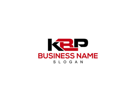 Alphabet KBP Logo Letter Vector For Business