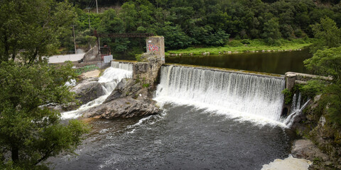 Dam of tournon saint jean in the vercors