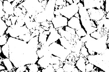Vector grunge texture abstract black and white background