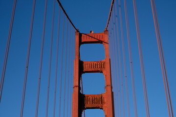 Fototapeta premium Golden gate San Francisco pov