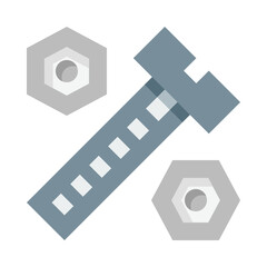 Obraz premium Bolt and nuts