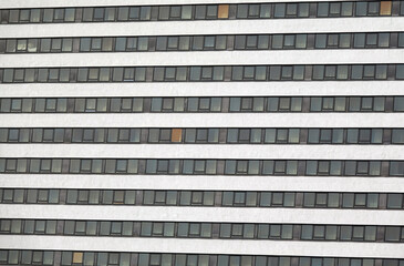 Fototapeta premium Fassade eines Hochhauses in Frankfurt