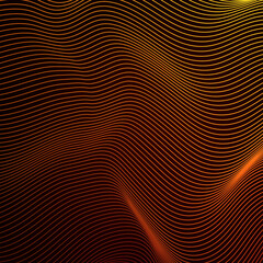 Abstract background with wave design element