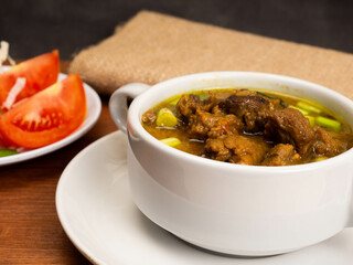 Tongseng, one of traditional food from Indonesia