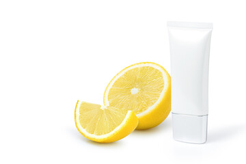 Lemon vitamin c skin care cream
