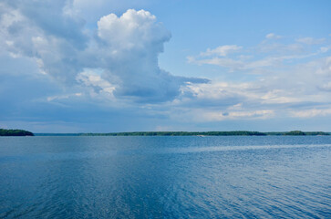 Far away the clouds escape