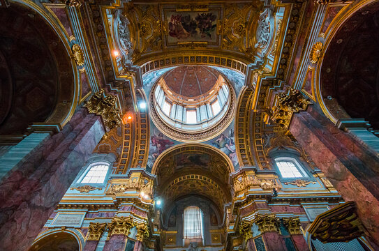 San Carlo al Corso church, Rome, Italy