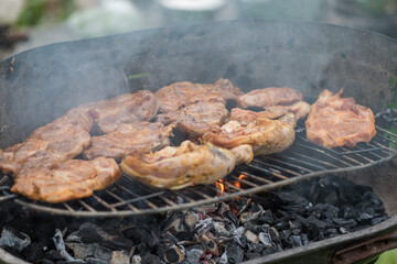 Carnivore grilled meat preparation