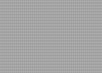 ダイヤ、ひし形、四角形パターンの背景素材、イラスト（グレー、明色）