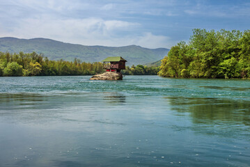 Drina River Cabin Style House