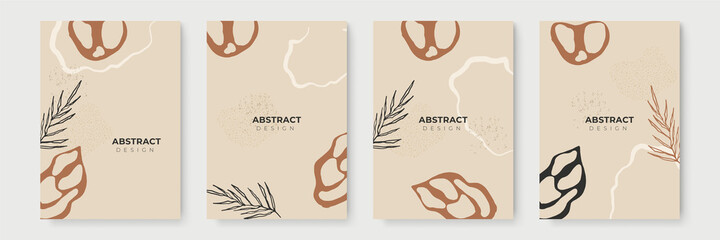 Elegant abstract trendy universal background templates. Minimalist aesthetic.