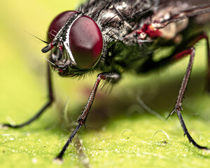 Macro shot of an insect