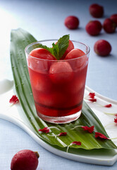 Delicious Chinese cuisine, cold dishes fruit
