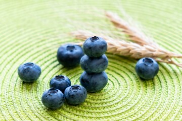 Food healthy blueberry berry organic. vegetarian sweet
