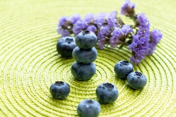 Food healthy blueberry berry organic. tasty sweet