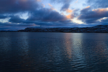 Fish Factory in North of Norway, Bugøynes