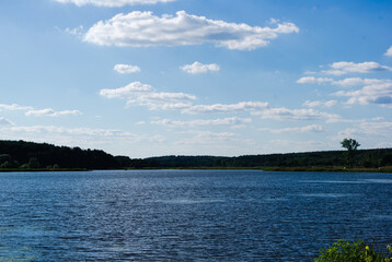 lake and sky