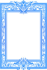 レトロでファンタジックな飾り枠