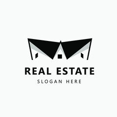 Obraz premium Logo Real Estate home living nature, business, lorem ipsum, corporate, decor, 