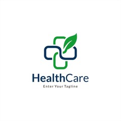 Health logo design that can be used for clinics or health centers