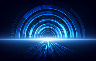 Abstract technology speed concept. vector background
