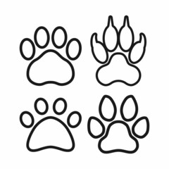 paw print icons