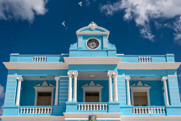 Colonial-style building in Las Tunas, Cuba