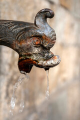 An old water tap in Florence