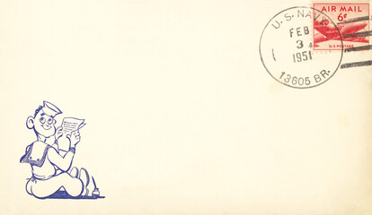 vintage retro alt old envelope umschlag benutzt used briefmarke stamp frankiert cancel gestempelt...