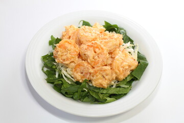 スパイシーエビマヨ