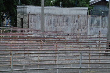 The former Ferenc Puskas Stadium in Budapest, Hungary