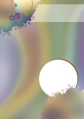 abstract background with bubbles