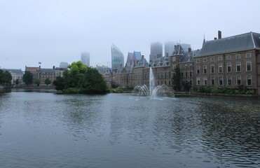 Fototapeta premium Dutch Parliament, Binnenhof, Den Haag, the Hague, the Netherlands 
