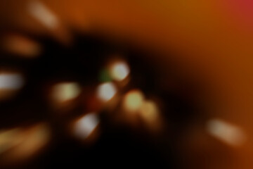 Background with bokeh for design. Natural golden lights.