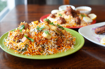 Indian food feast