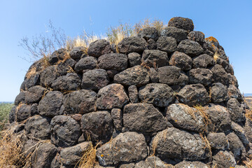 Nuraghe Santa Barbara. Bauladu, Oristano, Sardinia, Italy, Europe