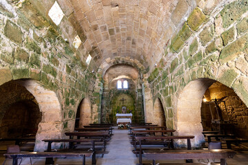 small early Christian church of San Giovanni. Sinis Peninsula, San Giovanni in Sinis, Cabras,...