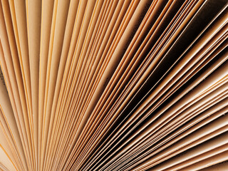 Background from lines of sheets of paper